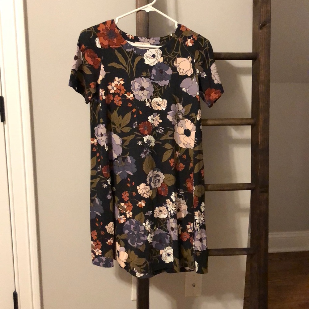 NWT: LOFT cotton floral dress